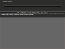 Tablet Screenshot of diddi.com